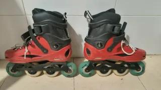 Patines Rollerblade RB80 PRO Protecciones y Bolsa