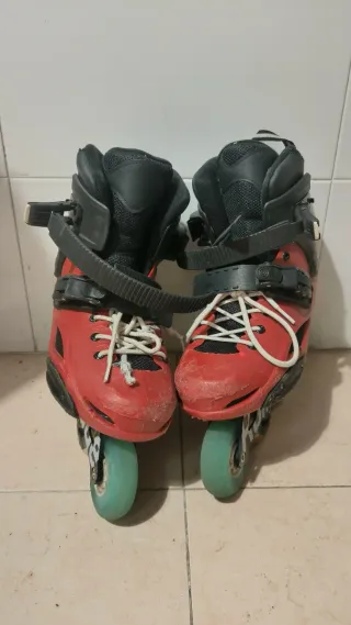 Patines Rollerblade RB80 PRO Protecciones y Bolsa