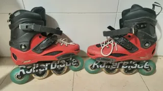 Patines Rollerblade RB80 PRO Protecciones y Bolsa