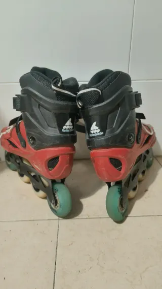 Patines Rollerblade RB80 PRO Protecciones y Bolsa