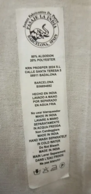Pareo nuevo playa u otros usos Algodón y flecos
