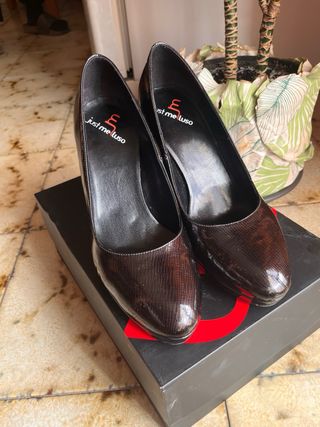 Scarpe con tacco Melluso nere
