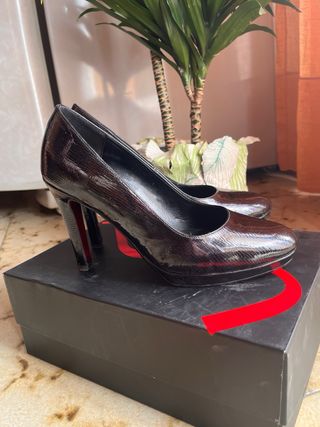 Scarpe con tacco Melluso nere