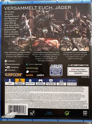 Monster Hunter World PS4