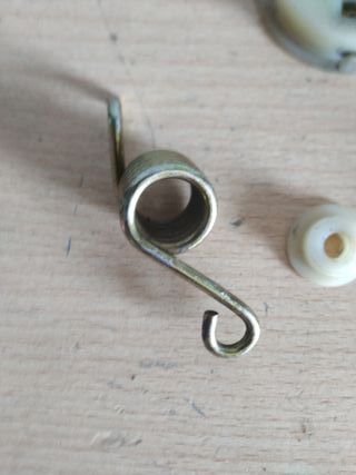 Conjunto sujeción eje pedales para derbi variant