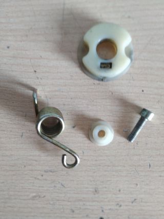 Conjunto sujeción eje pedales para derbi variant