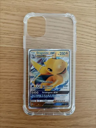 Funda Pokémon iPhone 16 con carta real