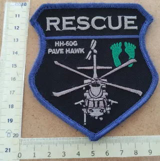 Parche militar bordado HH-60G Pave Hawk EEUU RIAT