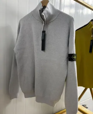 Jersey Stone Island Talla S Gris