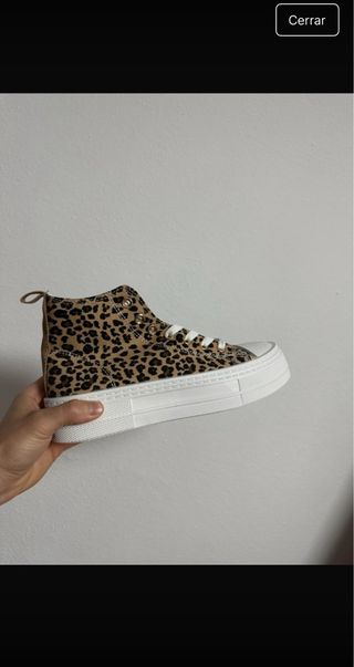 Converse leopardo plataforma