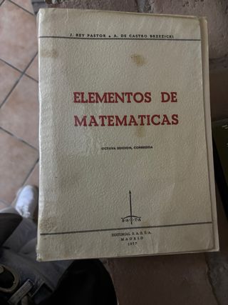 Elementos de matemáticas