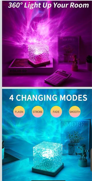 Lámpara de mesa preciosa