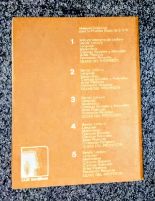 antiguo SENDA 1 LIBRO DE LECTURA de SANTILLANA