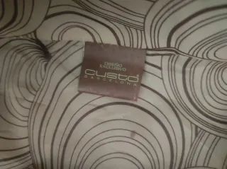 Maleta marrón mediana 4 ruedas