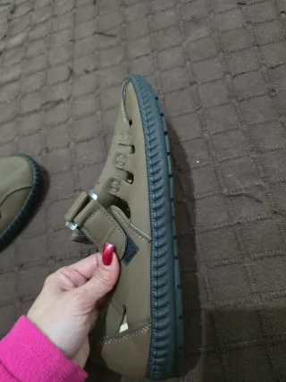 Sandalias Hombre T44 Marrón