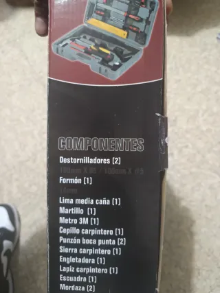 Maletín Profesional Herramientas 15 Piezas