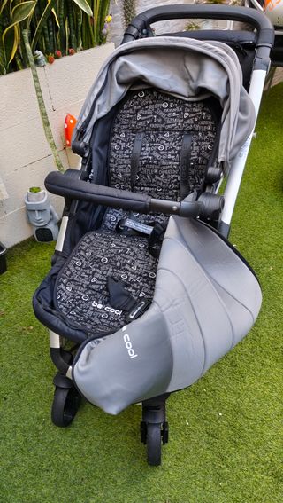 Carrito Be Cool + Capazo + Travel Carrier