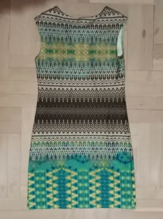 Vestido estampado talla M