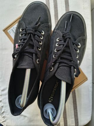 Superga scarpe Classic Full Black EUR 44