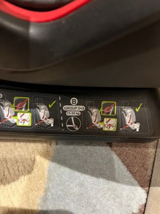 2 Sillas Coche Britax Römer Grupo I-II-III