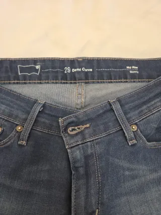 Vaquero mujer Levi's Demi Curve Talla 38-40 o S/M