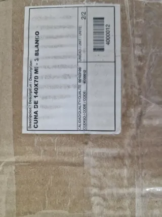 Cuna convertible en cama