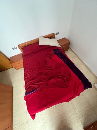Estructura de Cama y colchón en buen estado.