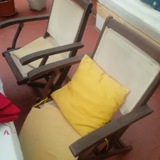 Mesa de teca para exterior