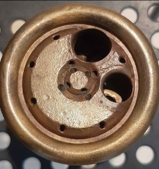 Lanza Manguera Bomberos Bronce Vintage