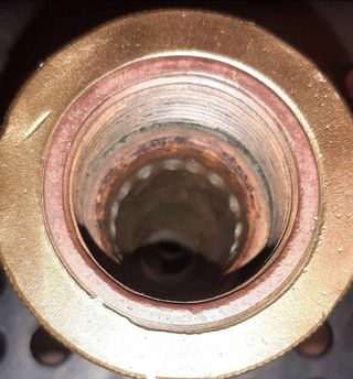 Lanza Manguera Bomberos Bronce Vintage