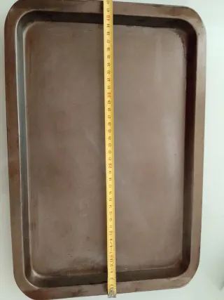 3 Teglie da forno in metallo