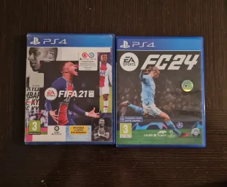 PS4 con 3 mandos y 5 juegos