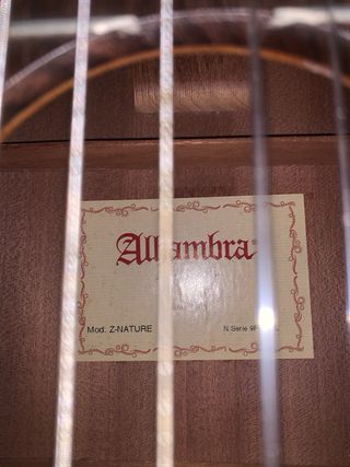 Guitarra Española Alhambra Z-Nature