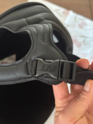 Casco equitazione nero LAS