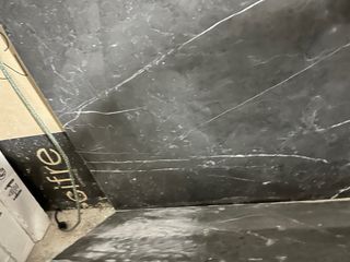 Lámina Mármol Negro con Vetas Blancas