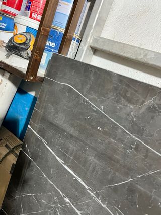 Lámina Mármol Negro con Vetas Blancas