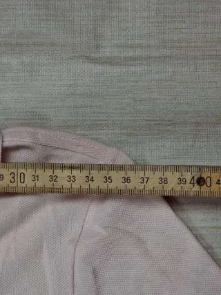 Polo Lacoste donna rosa taglia 3