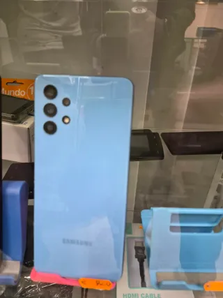 Samsung Móvil Azul