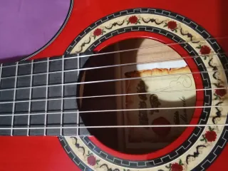 Ocasión!!!!Guitarra Flamenca amplificada