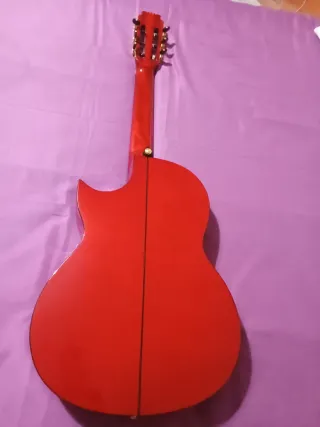 Ocasión!!!!Guitarra Flamenca amplificada