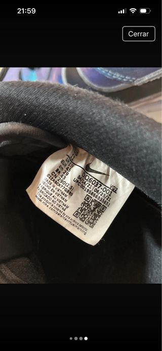 Nike Air Force 1 Hombre Azul/Morado