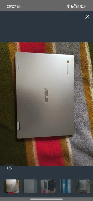 Portátil ASUS Plata