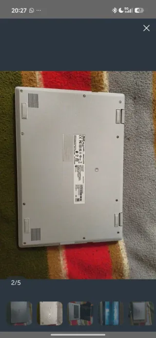 Portátil ASUS Plata