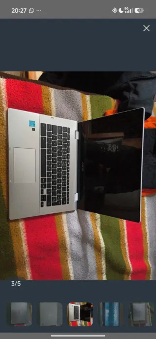 Portátil ASUS Plata