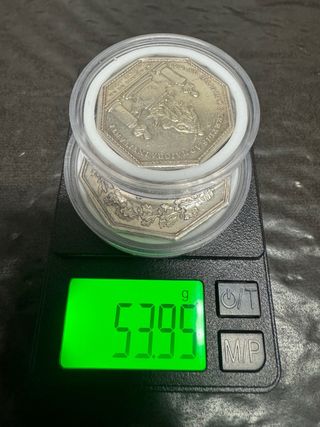 Lote 2 Raros Jetons Prata Franceses