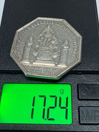 Lote 2 Raros Jetons Prata Franceses