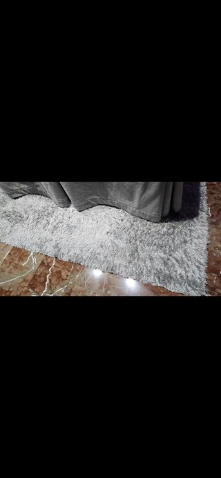 Alfombra gris pelo salón 160x230cm