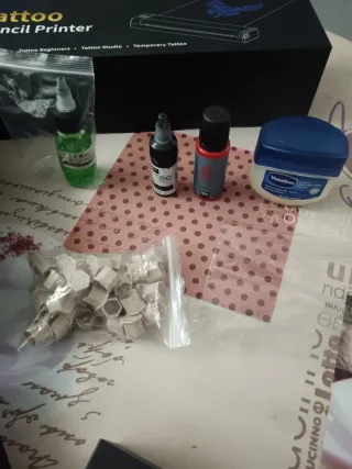 Set Macchinetta Tatuaggi Completo