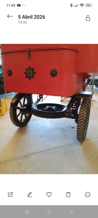 Charret restaurado4 personas