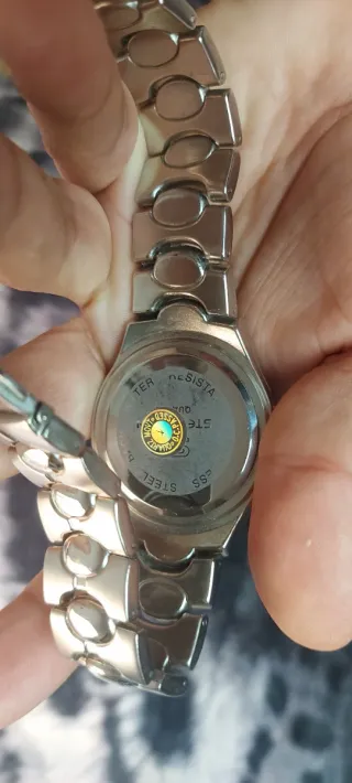 Reloj Stevenson Plata y Azul